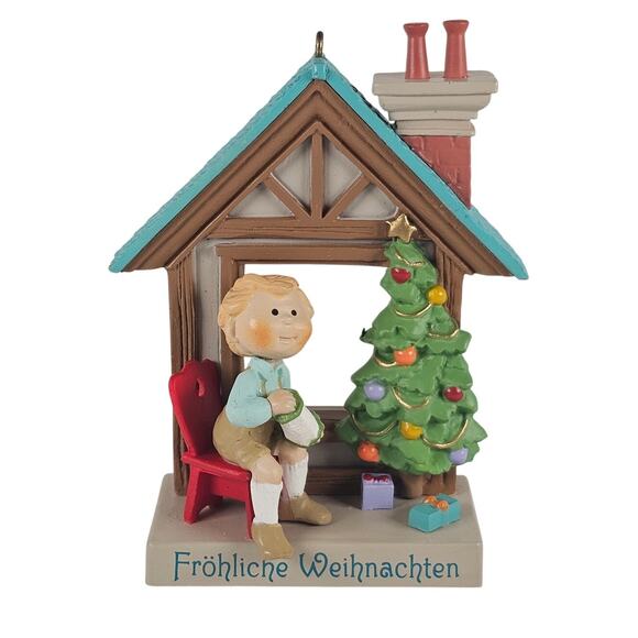 Hallmark Keepsake Christmas Ornament Germany 1989 Windows of the World QX462-5 - Picture 7 of 14